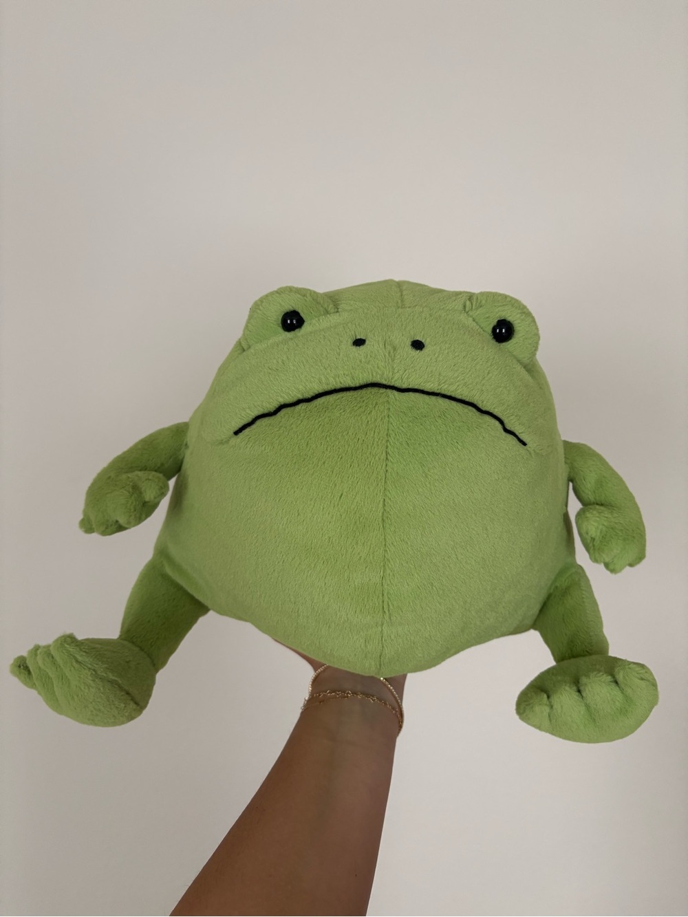 Jellycat Ricky Rain Frog size large